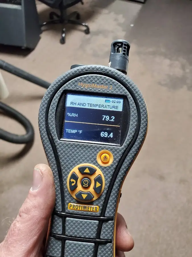 Moisture meter humidity assessment for Fire & Smoke Damage Restoration in Sharon Hill